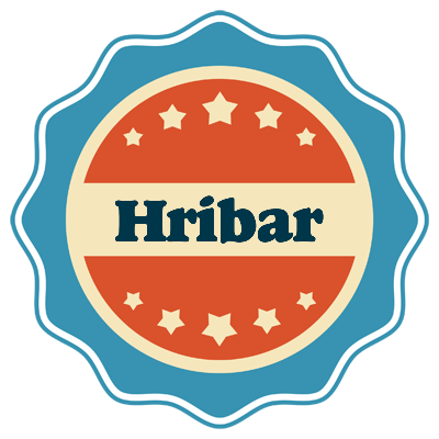 Hribar labels logo