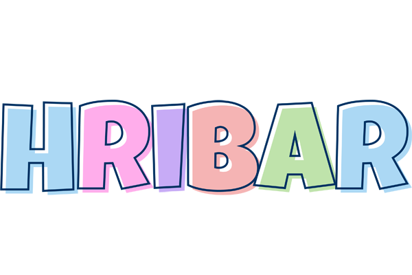 Hribar pastel logo