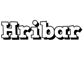 Hribar snowing logo