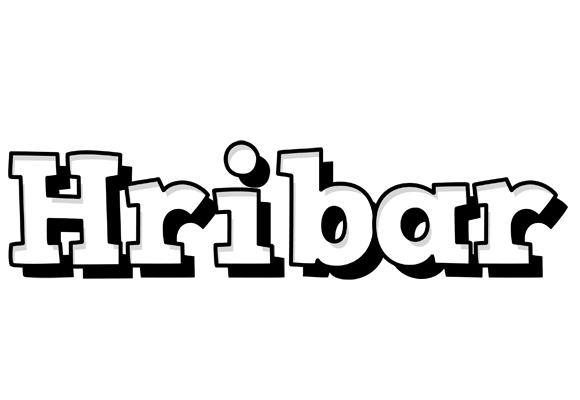 Hribar snowing logo