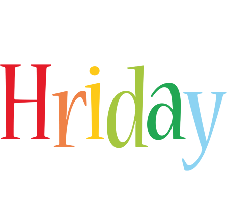 Hriday birthday logo