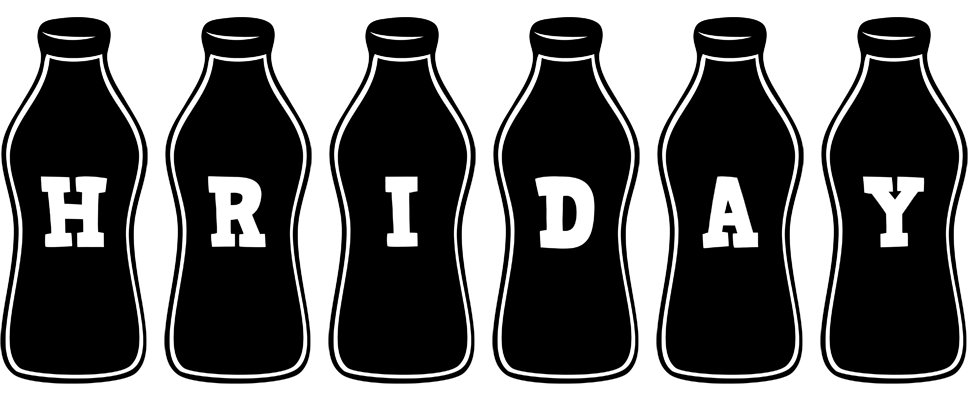 Hriday bottle logo