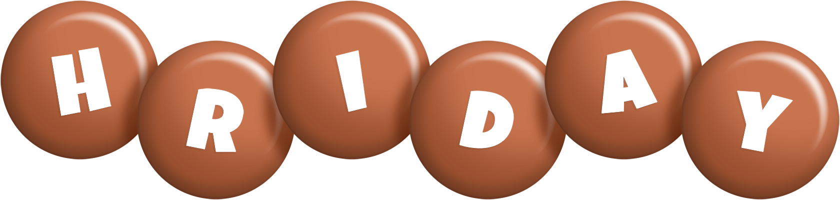 Hriday candy-brown logo