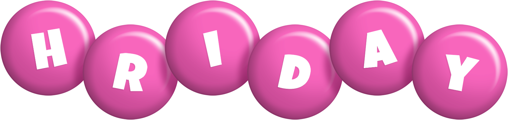 Hriday candy-pink logo