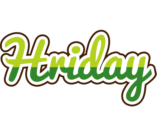 Hriday golfing logo