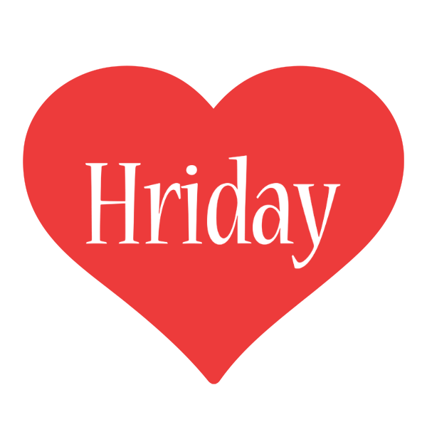 Hriday love logo