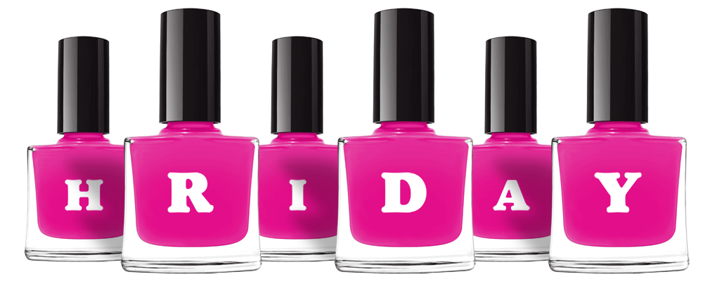 Hriday nails logo