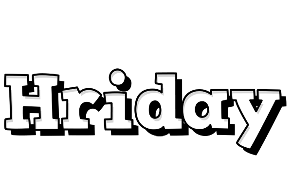 Hriday snowing logo