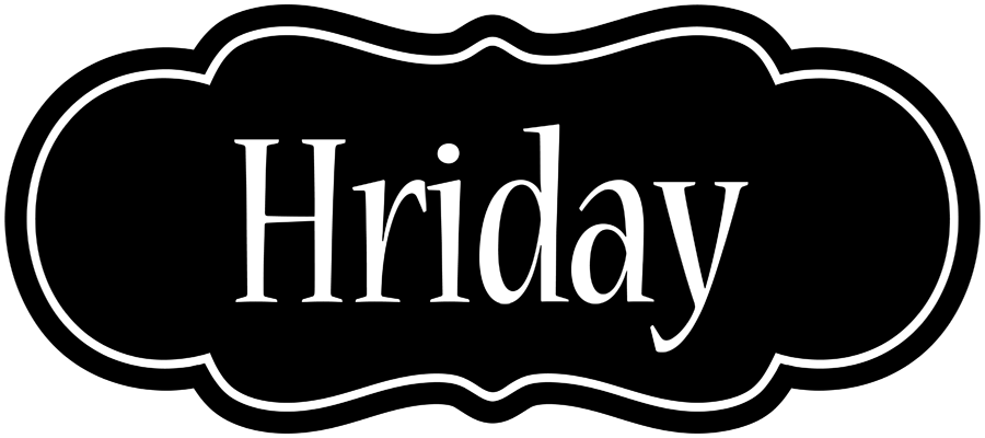 Hriday welcome logo