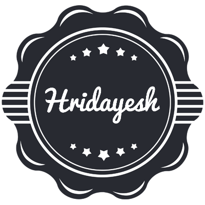 Hridayesh badge logo