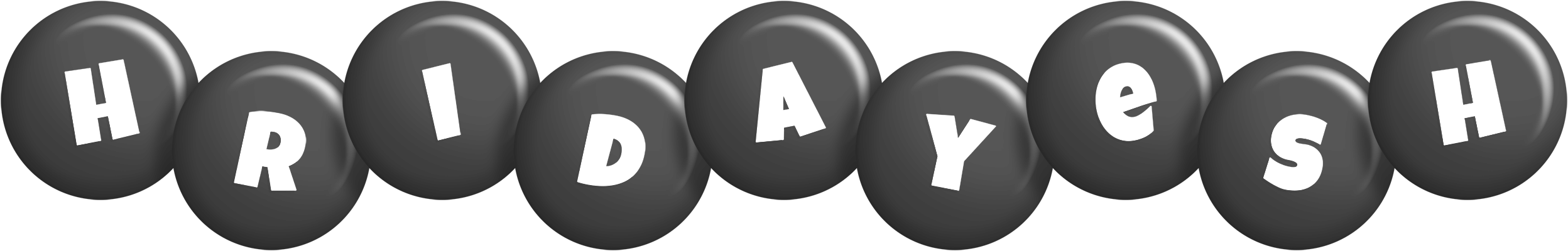 Hridayesh candy-black logo