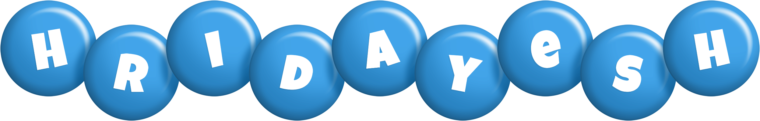 Hridayesh candy-blue logo