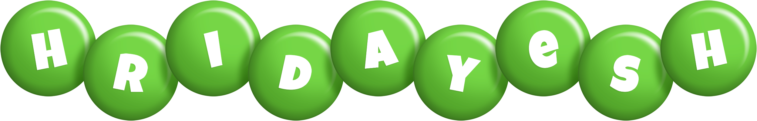 Hridayesh candy-green logo