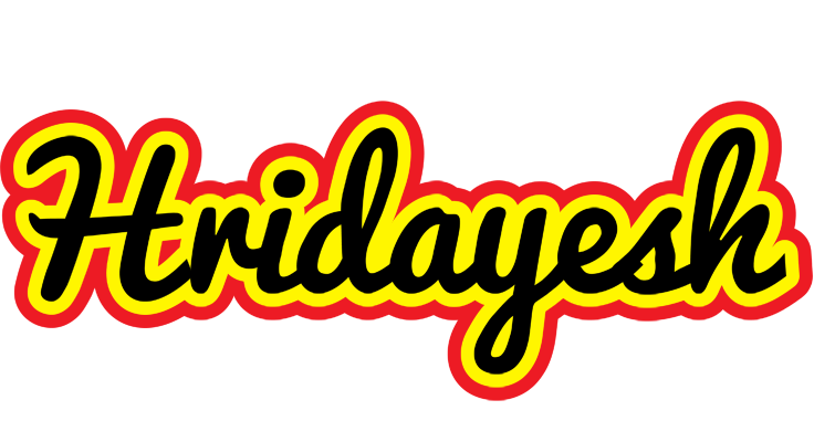 Hridayesh flaming logo