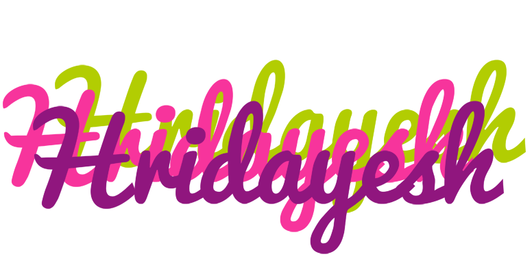 Hridayesh flowers logo