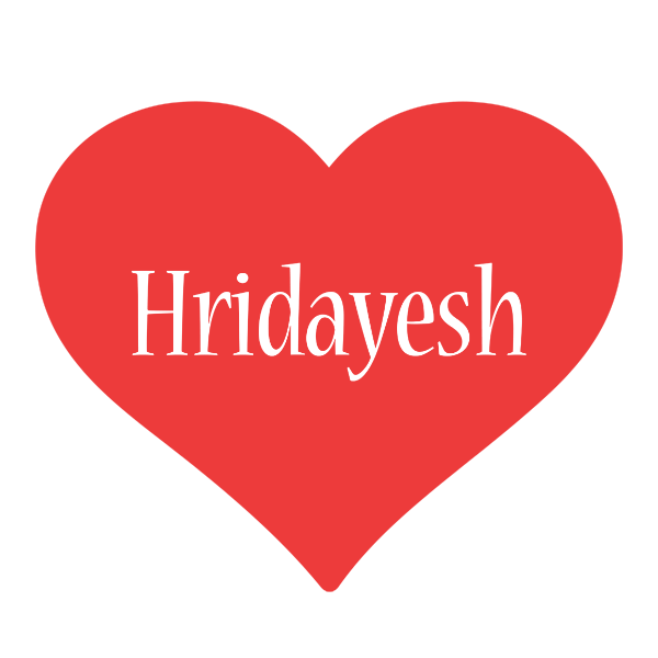 Hridayesh love logo