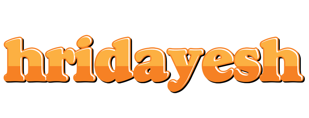 Hridayesh orange logo