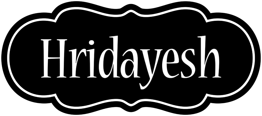 Hridayesh welcome logo