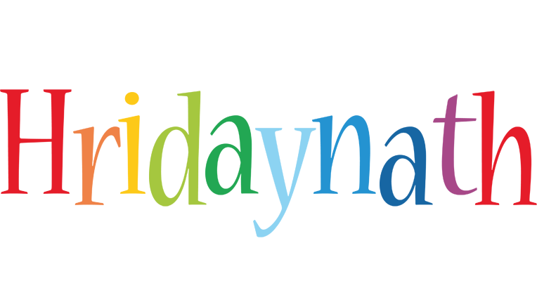 Hridaynath birthday logo