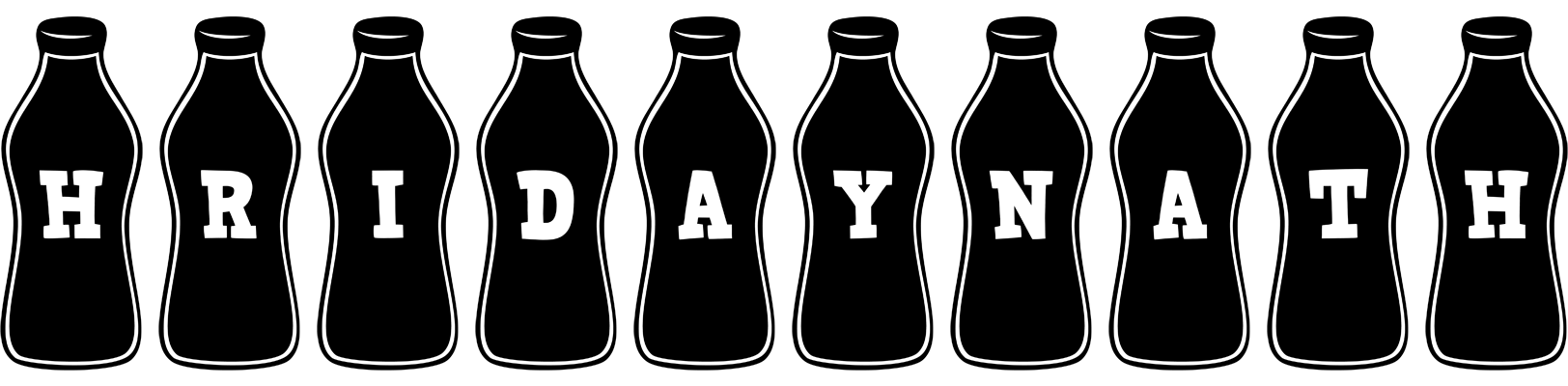 Hridaynath bottle logo