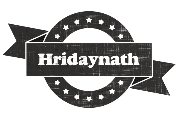 Hridaynath grunge logo