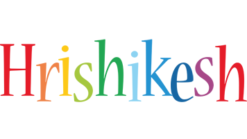 Hrishikesh birthday logo