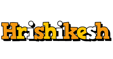 Hrishikesh cartoon logo