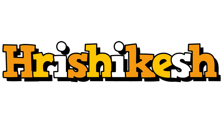 Hrishikesh cartoon logo