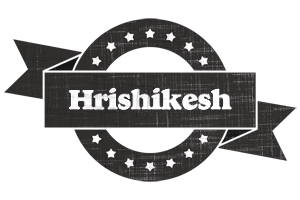 Hrishikesh grunge logo