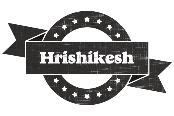 Hrishikesh grunge logo