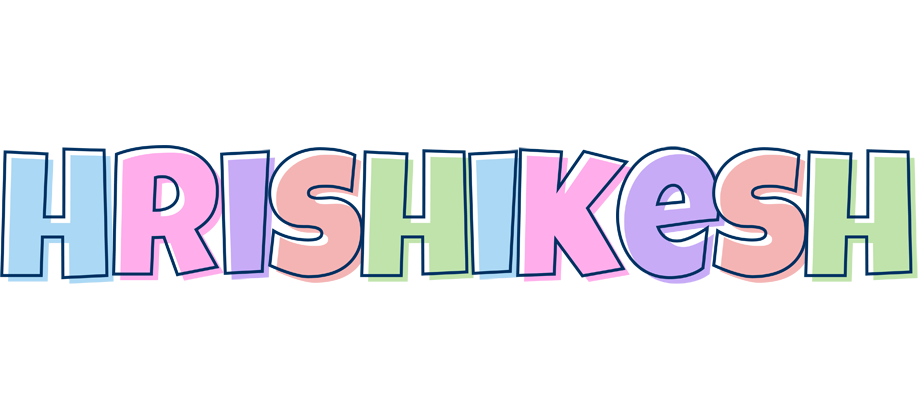 Hrishikesh pastel logo