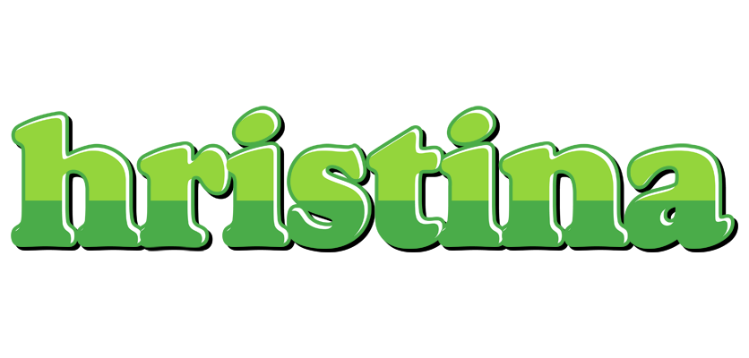 Hristina apple logo