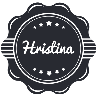 Hristina badge logo