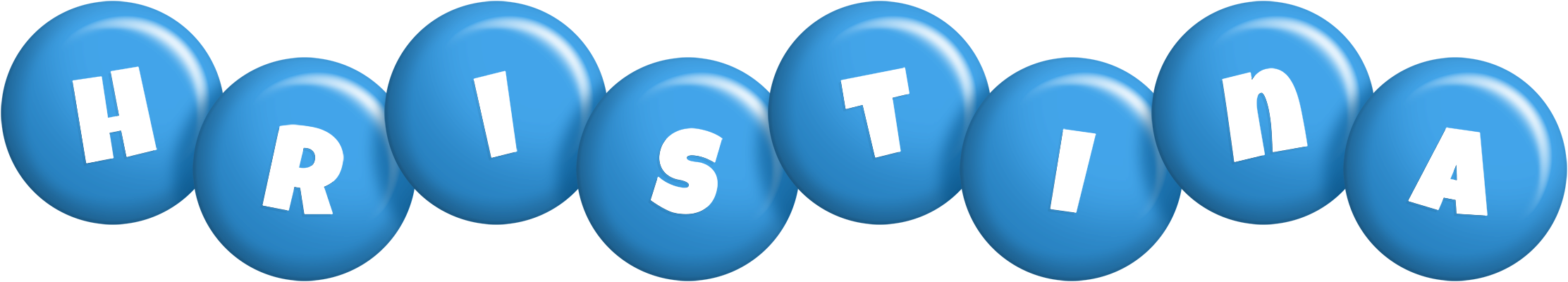 Hristina candy-blue logo