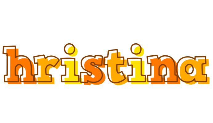Hristina desert logo