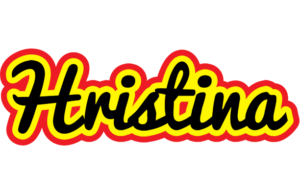 Hristina flaming logo