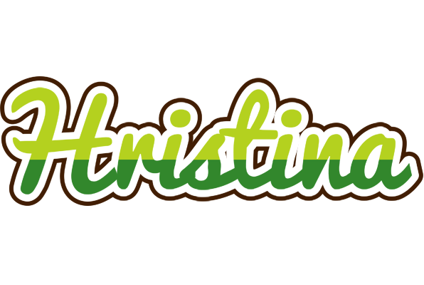 Hristina golfing logo