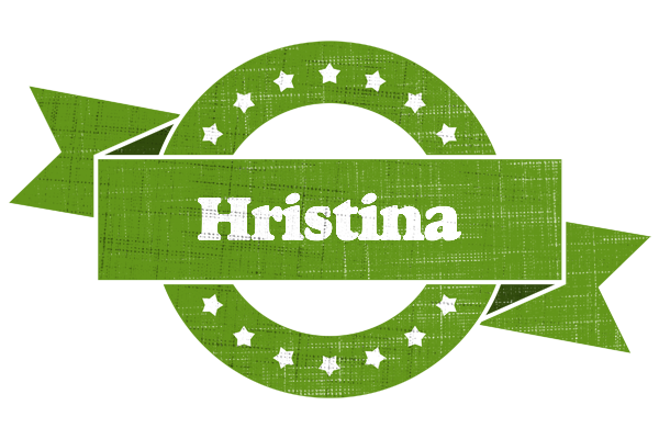 Hristina natural logo