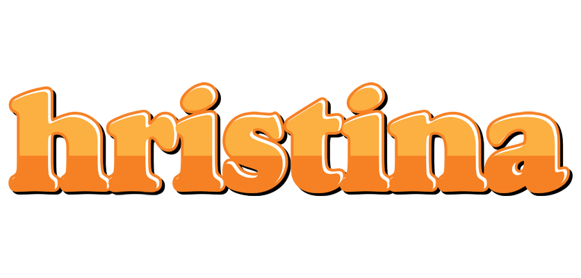 Hristina orange logo