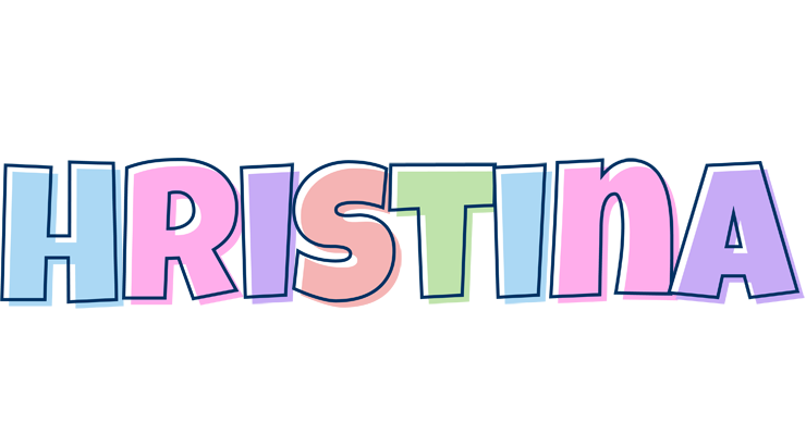 Hristina pastel logo