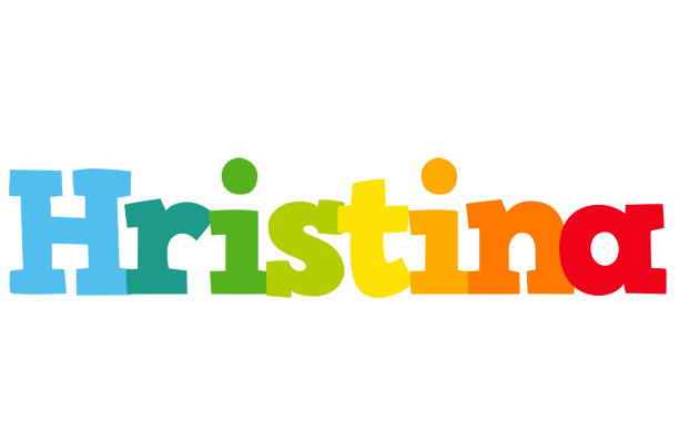 Hristina rainbows logo