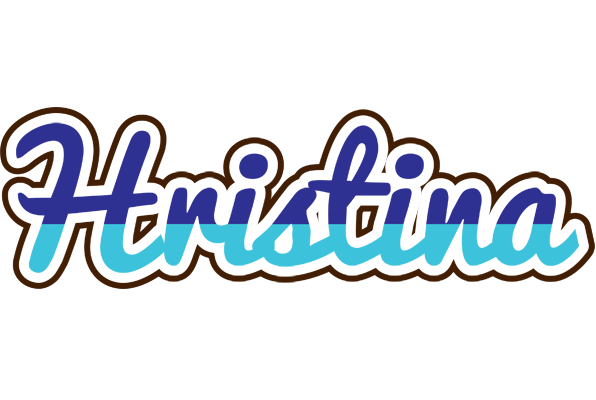 Hristina raining logo
