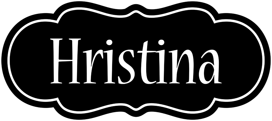 Hristina welcome logo