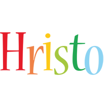 Hristo birthday logo