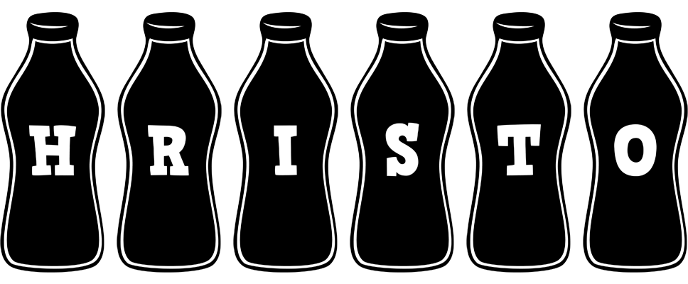 Hristo bottle logo