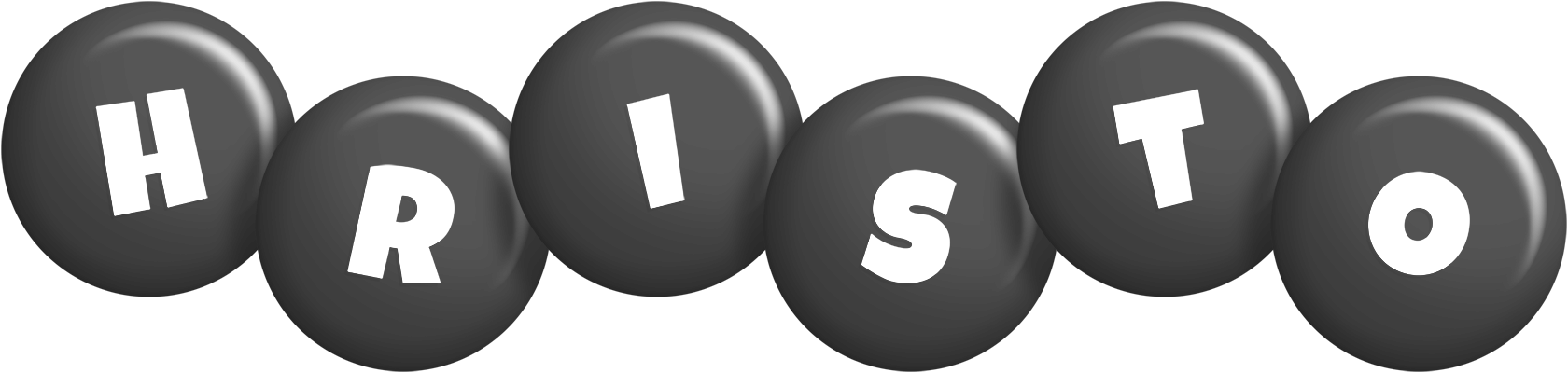 Hristo candy-black logo