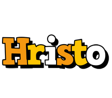 Hristo cartoon logo