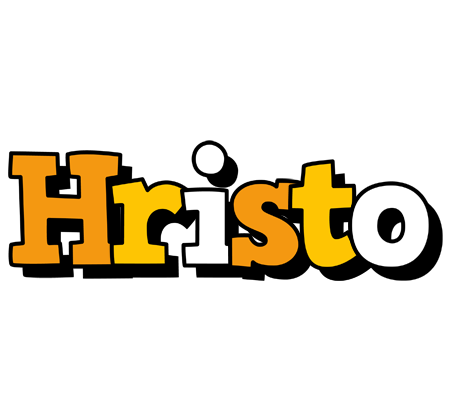 Hristo cartoon logo