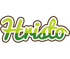 Hristo golfing logo