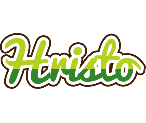Hristo golfing logo